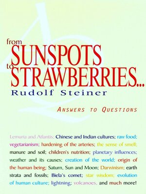 cover image of From Sunspots to Strawberries